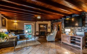 Η κουζίνα ή μικρή κουζίνα στο Casa Justa