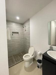 Vannituba majutusasutuses Casa Grande 3 hab Fresca