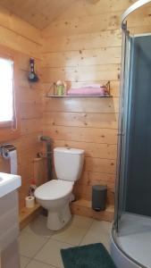 Ένα μπάνιο στο Chalet L' Aventurière