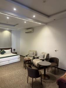 Posezení v ubytování تاج 2