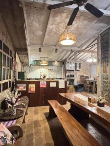 Χώρος καθιστικού στο Secret Wooden Cabin - Magnolia