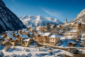 Naturlandskabet i nærheden af feriehuset