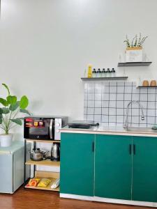 Η κουζίνα ή μικρή κουζίνα στο FIhouse appartment