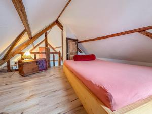 Postel nebo postele na pokoji v ubytování Harreshof