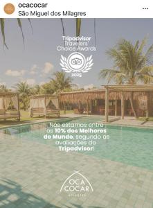 Bassein majutusasutuses Ocacocar - Milagres või selle lähedal