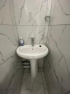 Koupelna v ubytování Braam guest house + 10 fotografií