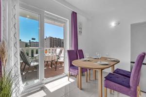 Predel za sedenje v nastanitvi Apartmani Podest II