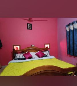 Postel nebo postele na pokoji v ubytování Baada Beach VT stay