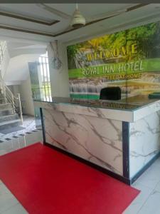 Ο χώρος του λόμπι ή της ρεσεψιόν στο Hotel Royal Inn