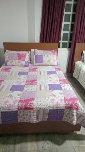 Ένα ή περισσότερα κρεβάτια σε δωμάτιο στο Hotel gran acapulco M&A