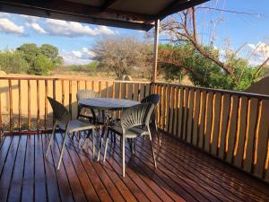 Balkón nebo terasa v ubytování 46 Welgevonden in Dinokeng