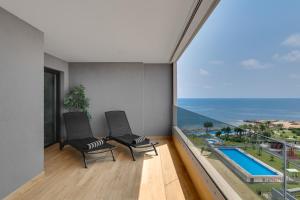 Nespecifikovaný výhled na moře nebo výhled na moře při pohledu z apartmánu + 3 fotografie