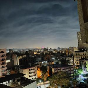 Γενική άποψη της πόλης Κάιρο ή θέα της πόλης από  αυτό το πανδοχείο