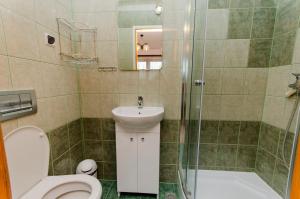 Kúpeľňa v ubytovaní Pokoje Apartamenty Pod Limbą