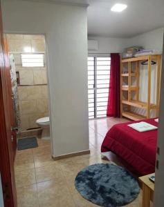 Koupelna v ubytování La fortaleza A una cuadra de la terminal + 7 fotografií