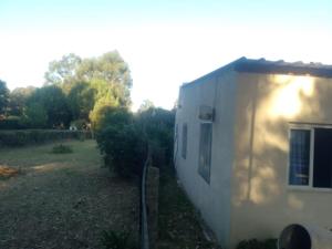 Bygningen som feriehuset ligger i