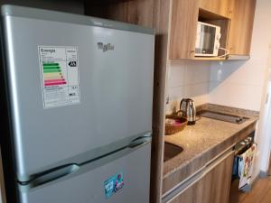 Kuchyň nebo kuchyňský kout v ubytování Departamento Barcelona con balcon