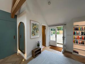 Knihovna v bed and breakfast