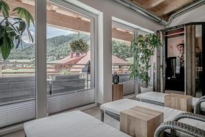 Posezení v ubytování Soelden Lounge