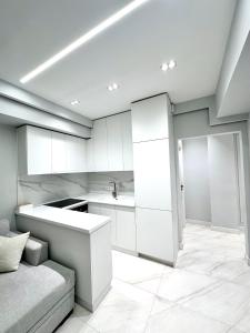 Kuchyň nebo kuchyňský kout v ubytování Opera House