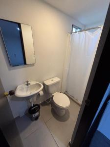 Koupelna v ubytování Casa Prado 59