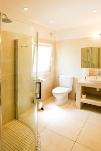 Koupelna v ubytování Hotel Cesario
