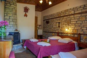 Voodi või voodid majutusasutuse Guesthouse Gonia toas