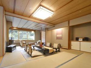 Posezení v ubytování HanaMOMIJI