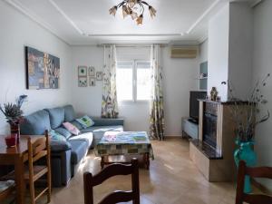 Posezení v ubytování Modern holiday home in Almeria with pool