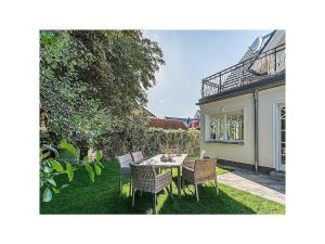 Zahrada ubytování Baltic Sea House Seagrass Fireplace