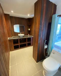 Koupelna v ubytování Kerfuffle Bay