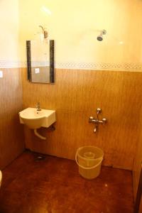 Koupelna v ubytování Green lake view resort cottage