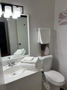 Koupelna v ubytování Pet-Friendly, Fully Fenced and Fully Furnished 3BR Home