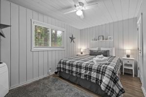 Postel nebo postele na pokoji v ubytování Cabin #6