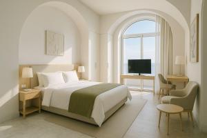 TV a/nebo společenská místnost v ubytování Anderan Bastin