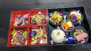 Jídlo v vily nebo okolí