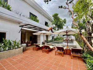 Zahrada ubytování The Tree - Adults only