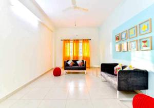 Et opholdsområde på Hotel O CLASSIC STAY