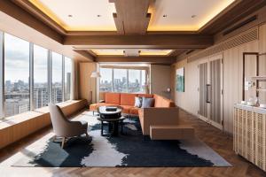 Χώρος καθιστικού στο The Prince Park Tower Tokyo - Preferred Hotels & Resorts, LVX Collection