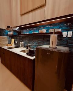 Kuchyň nebo kuchyňský kout v ubytování Amec Homes