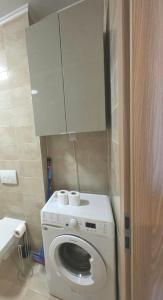 Koupelna v ubytování Luxury Apartaments in Maurer Residence by Milan-Târgu Mureș + 1 fotografie