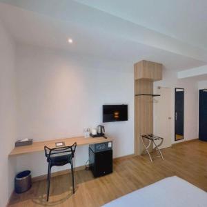 Kuchyň nebo kuchyňský kout v ubytování S Hotel