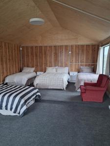 Posezení v ubytování The Big Chook Accommodation