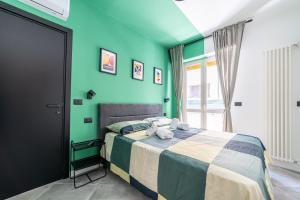 Postel nebo postele na pokoji v ubytování Casalmare Giulianova Scirocco - Maestrale