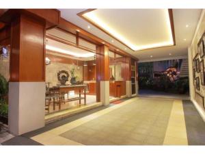 Lobbyen eller receptionen på Paku Mas Hotel
