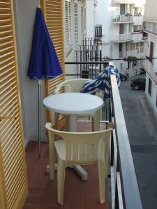 Balkón nebo terasa v ubytování Apartamentos Montserrat