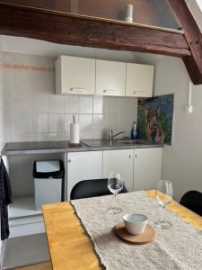 Η κουζίνα ή μικρή κουζίνα στο Le Trésifontain