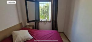 Ένα ή περισσότερα κρεβάτια σε δωμάτιο στο Mar i Cel 54