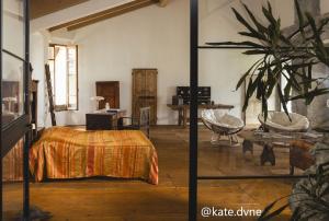 Ένα ή περισσότερα κρεβάτια σε δωμάτιο στο B&B Cantine Marchesi