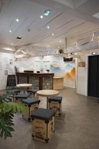 Vstupní hala nebo recepce v ubytování Hôtel Valfréjus Vacances